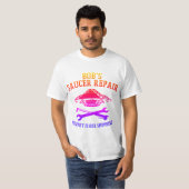 スペクトルBSRロゴ付きメンズシャツ Tシャツ (正面フル)