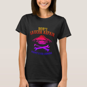 スペクトルBSRロゴ付き女性のtシャツ Tシャツ