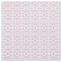 スペクトロスコピーピンクホワイト抽象画グワッシュアート ファブリック