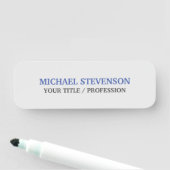 スペシャユニークルクラシカルブルーグレー 名札 (インサイチュ)