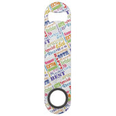 スペシャルの第65誕生会のパーソナライズなギフト スピード栓抜き (正面)