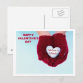 スペシャルはバレンタインの奇跡の郵便はがきを必要とします シーズンポストカード (正面/裏面)