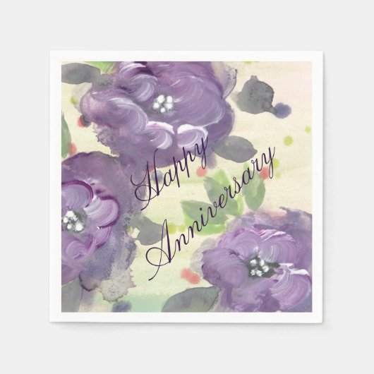 スペシャルアニバーサリー紙ナプキンス スタンダードカクテルナプキン (正面)