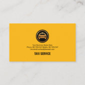 スペシャルイエロータクシーレターアイサイネージライド共有 名刺 (裏面)