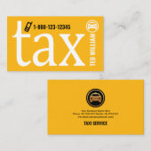 スペシャルイエロータクシーレターアイサイネージライド共有 名刺 (正面/裏面)
