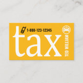 スペシャルイエロータクシーレターアイサイネージライド共有 名刺 (正面)