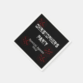 スペシャルエージェント – スパイテーマトップシークレットパーティー スタンダードカクテルナプキン (角)