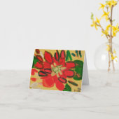 スペシャルオリンピックス南カリフォルニア ポストカード (黄色い花)