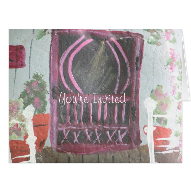 スペシャルオープンハウス招待状 (正面横)