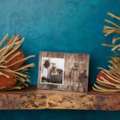 スペシャルギフト！イーゼル付きパパフォトプラーク フォトプラーク (側面)