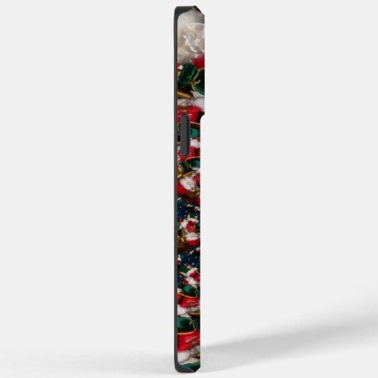 スペシャルクリスマスサンタ万華鏡のように千変万化するパターンデザイン Case-Mate iPhoneケース (裏面 / 右)