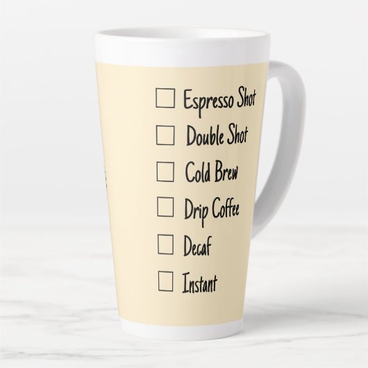 スペシャルコーヒー カフェラテマグ (右アングル)