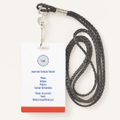 スペシャルゴルフイベントゲストIDバッジ バッジ (裏面ランヤード)