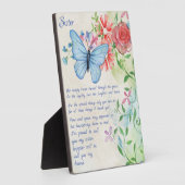 スペシャルシスター、フレンドの詩 フォトプラーク (側面)