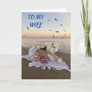 *スペシャルシスター*誕生日ビーチ GREETINGSCARD カード