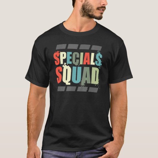 スペシャルズスクワッド関連芸術先生新学期 Tシャツ (正面)