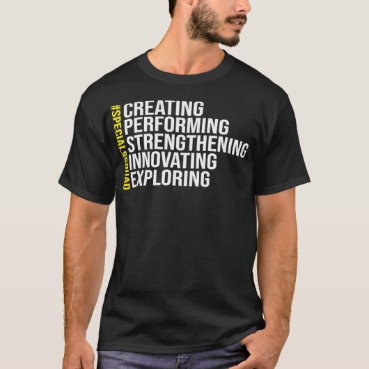 スペシャルズスクワッド、音楽ヴィンテージヴィンテージ- Tシャツ (正面)
