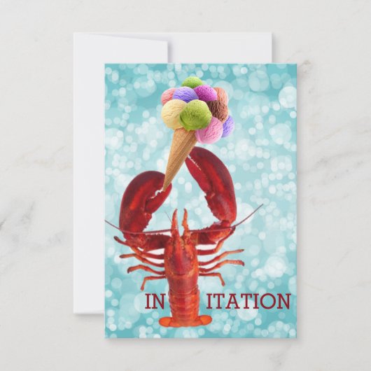 スペシャルタイムカクテルパーティの招待状 招待状 (正面)