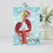 スペシャルタイムカクテルパーティの招待状 招待状 (スタンド正面)