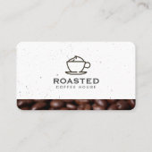 スペシャルティコーヒー飲料/コーヒー豆/スペックル 名刺 (正面)