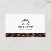 スペシャルティコーヒー飲料/コーヒー豆 名刺 (正面)