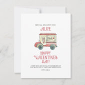 スペシャルデリバリーベアーバレンタインホリデーカード シーズンカード (正面)