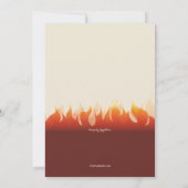 スペシャルバーベキュー招待状 招待状 (裏面)