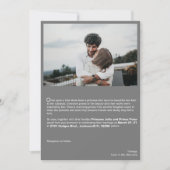 スペシャルフォトラブストーリー結婚式招待状 招待状 (正面)