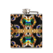 スペシャルフラスコとブラジルカラーデザイン フラスク (裏面)