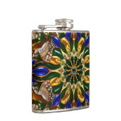 スペシャルフラスコとブラジル色デザイン フラスク (右)