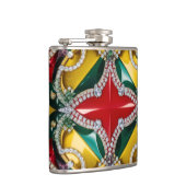 スペシャルフラスコとロサンゼルスカラーデザイン フラスク (右)