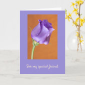 スペシャルフレンドバラが元気になる カード (黄色い花)