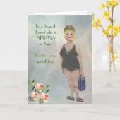 スペシャルフレンド常時スタイルグラム カード (黄色い花)