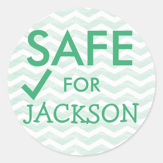 スペシャルフード用シールダイエット ラウンドシール (正面)