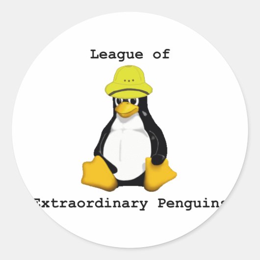 スペシャルペンギン連盟2 ラウンドシール (正面)