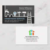 スペシャルホームハンドイマン縁ど建築ビルダー 名刺 (正面/裏面)