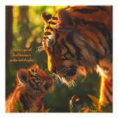 スペシャルボンド母娘タイガース フォトプリント            (正面)