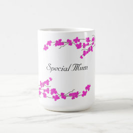スペシャルマムの花 コーヒーマグカップ