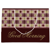 スペシャルモーニングミーティングラージ紙イベントバッグ ラージペーパーバッグ (正面)