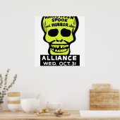 スペシャルレイトスポックとホラーショー ポスター (キッチン)