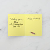 スペシャル姪誕生日カード：愛の音楽 カード (内部)