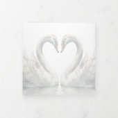 スペシャル結婚の写真の追加 三つ折り案内状 (カバー)