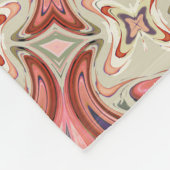 スペシャル7のピンクの曼荼羅の小さいフリースブランケット フリースブランケット (角)