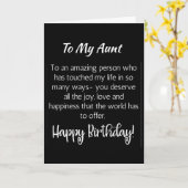 「スペシャル」おばさんの誕生日 カード (黄色い花)