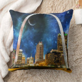 スペシーセントルイスのスカイライン クッション (ブランケット)