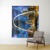 スペシーセントルイスのスカイライン タペストリー (インサイチュ)