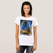 スペシーセントルイスのスカイライン Tシャツ (正面フル)