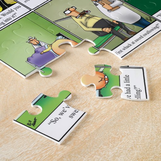 スペッチおもしろいクルズメディカルユーモアパズル ジグソーパズル (側面)