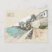 スペツェス島 ギリシャ ポストカード – ヴィンテージ トラベル (正面)