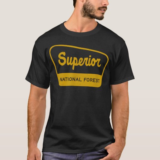 スペリオル国有林ヴィンテージ風 Tシャツ (正面)